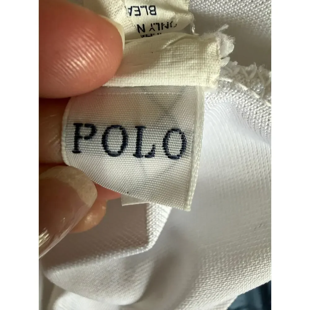 Polo Ralph Lauren Big Pony Performance Polo Shirt Mens XXL 2 Button‎ Preppy